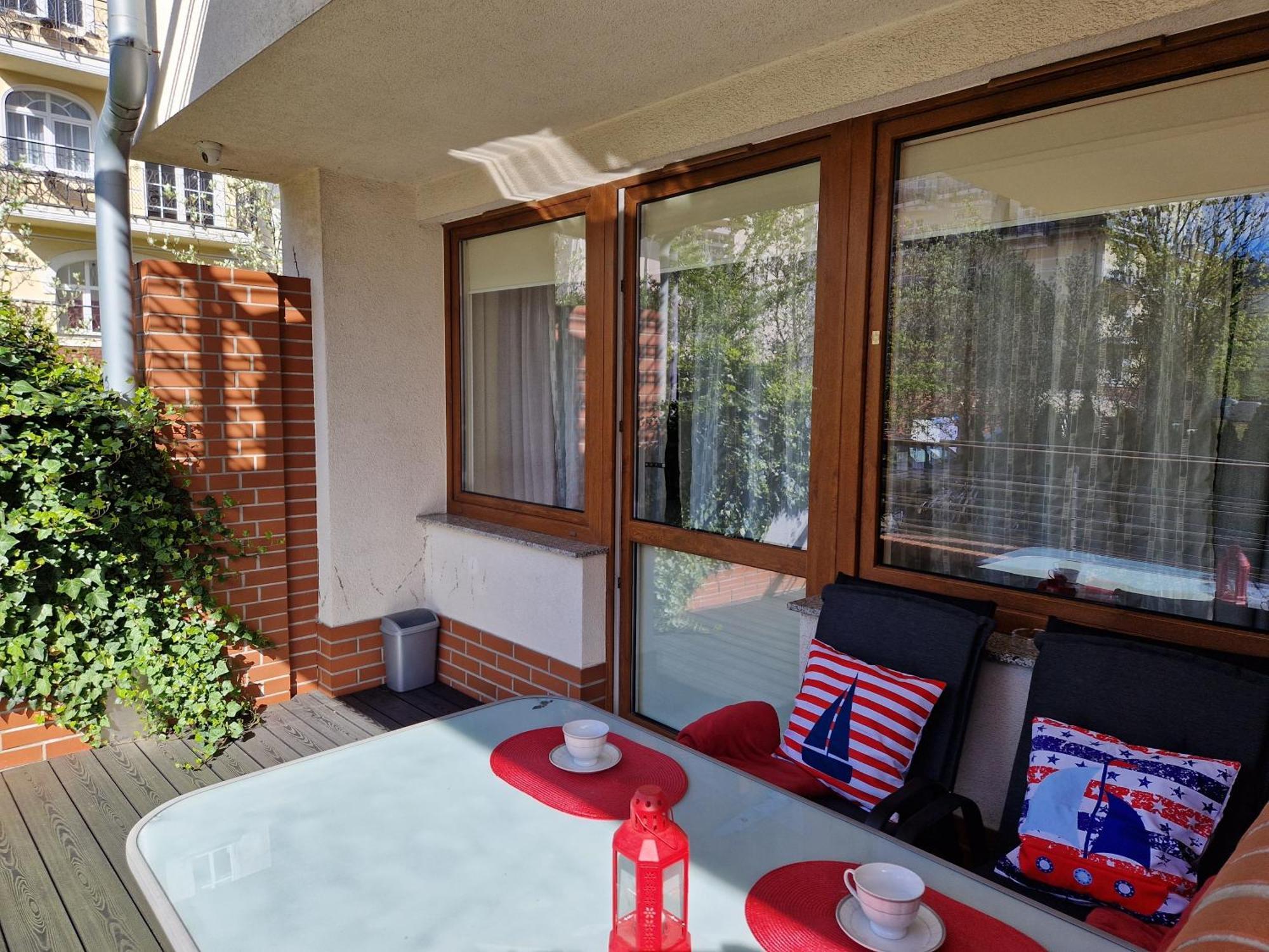 Apartament Trzy Pomosty Villa Mistral Świnoujście Exterior foto